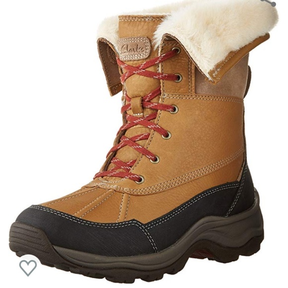 clarks winter boots women